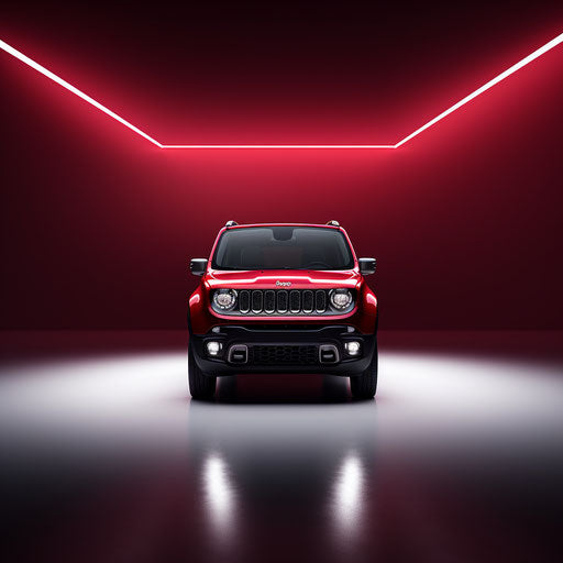 jeep renegade classic Bright cherry red