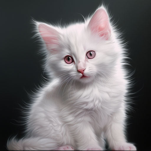 White cat kitten