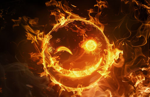 Fashion-Forward Fire Emoji Apparel