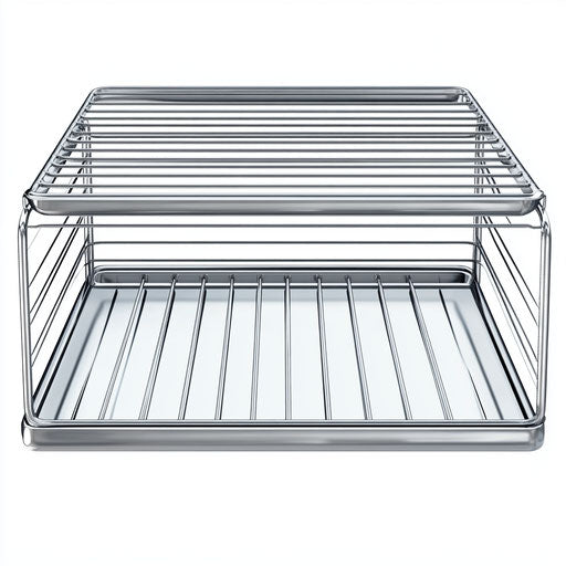 Realistic drawing of a cooling rack