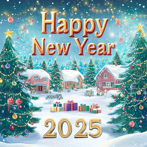 Festive Happy New Year'S Pictures Social Media Packs