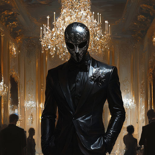 The modern vampire at the lavish masquerade ball