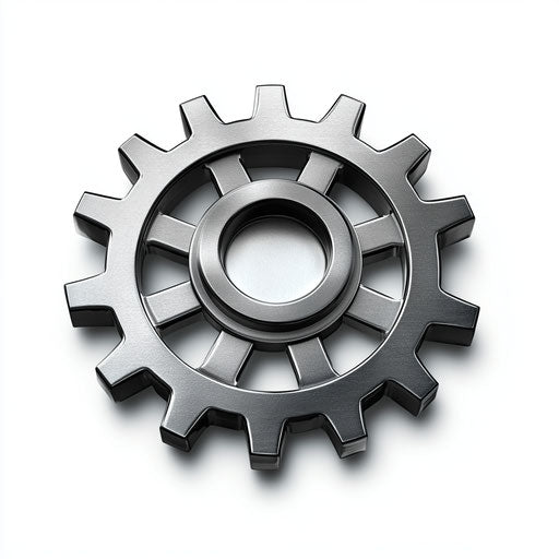 Photo realistic clipart of a Gear Icon