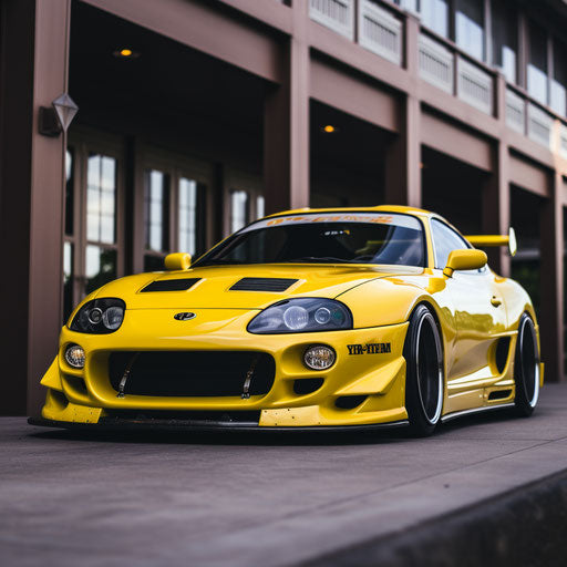 Classic bright yellow