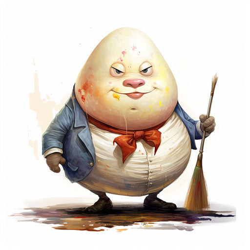 Picture resembling Oil painting, white background