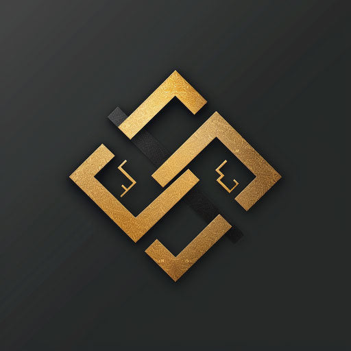 Luxury company logo with sophisticated design