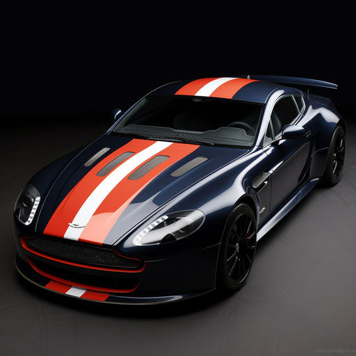 Racing stripes Aston Martin DV5