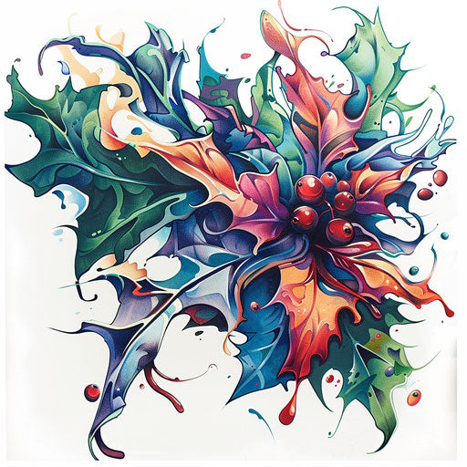 December Birth Flower Master Tattoo Designs