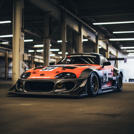 Classic Toyota Supra Racecar