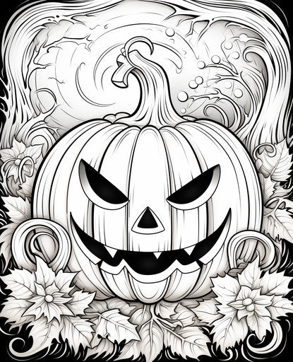 Boost Skills: Halloween Coloring Pages for Kids