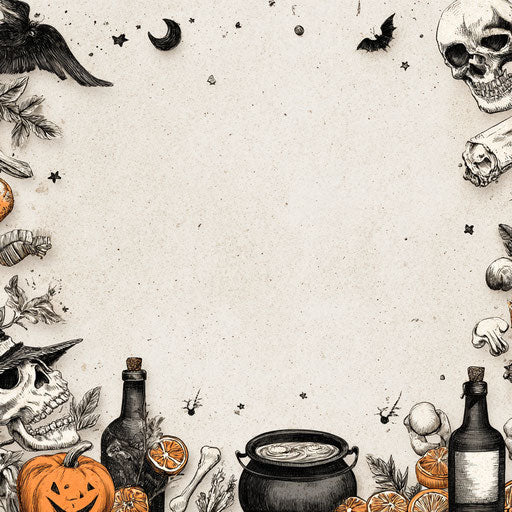 Festive and Spooky Halloween Party Invitation Design