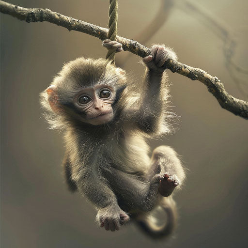 Cute Monkey: Environmental Awareness Campaigns