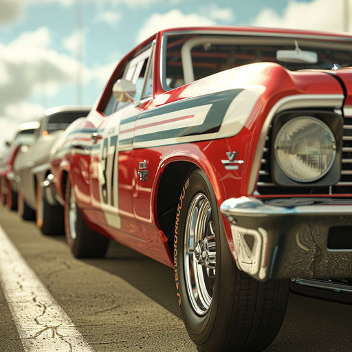 1967 Chevy Bel Air: Vintage Race Start