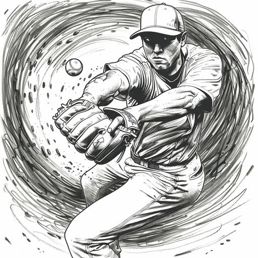 A pitcher throws a fastball