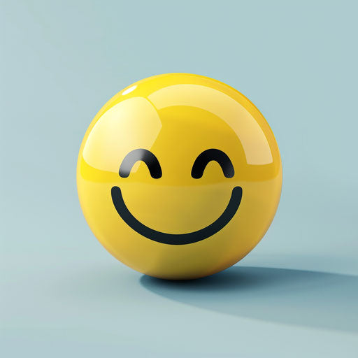 Happy Friday clipart in realistic style with flat random background, minimalist design and subtle shading