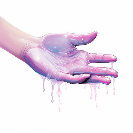 Hand washing clipart in Pastel Colors Art style, on a white background