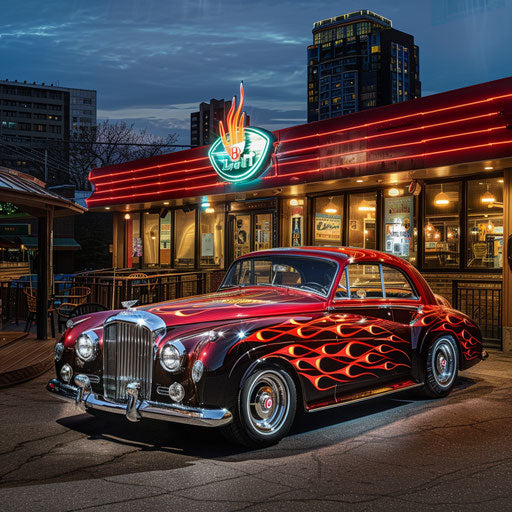 1954 Bentley R Type Continental transformed into luxury hotrod