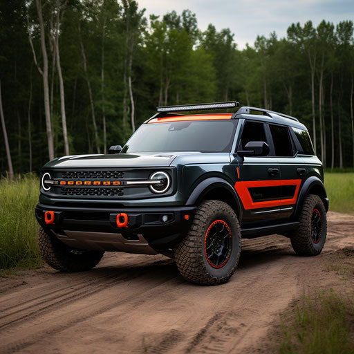 Ford Bronco Sport classic Racing stripes