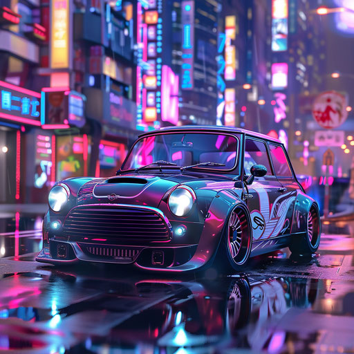 1980 Mini Cooper transformed into sleek electric concept car