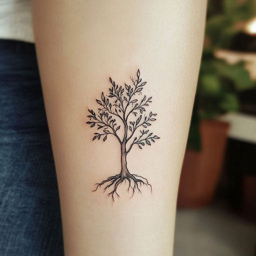 Beautiful flat tattoo sketch for cute little tattoos