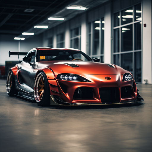 Front view of the Mark 4 Supra