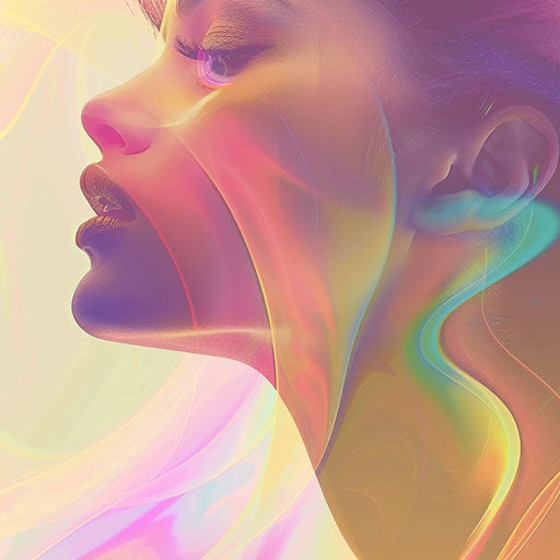 Pop it clipart in photo realistic style with a flat random background