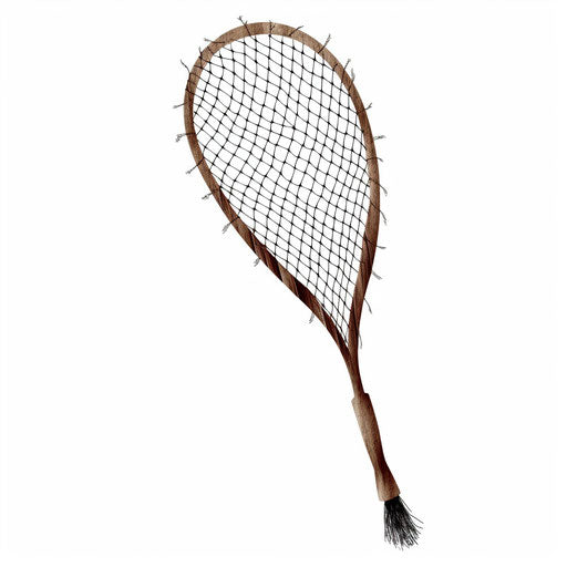 Minimalist style net clipart, on white background