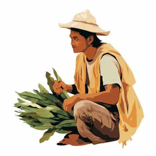 Bayanihan clipart in Minimalist style, on white background