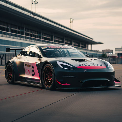 Tesla Model 3 Race Car