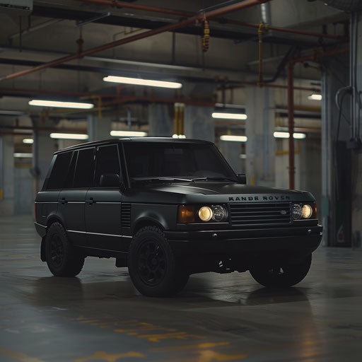 Stealthy vehicle in secretive government installation