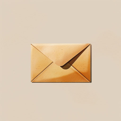 Elegant simplicity of muted tones with mail clipart