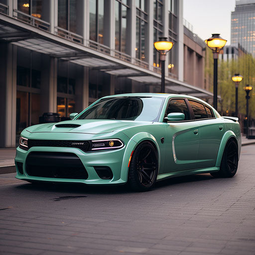Dodge Charger Hellcat Seafoam Green