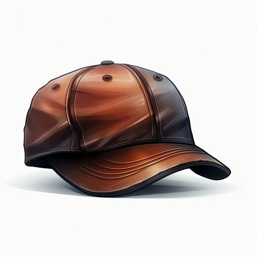 Baseball cap in Chiaroscuro Art style