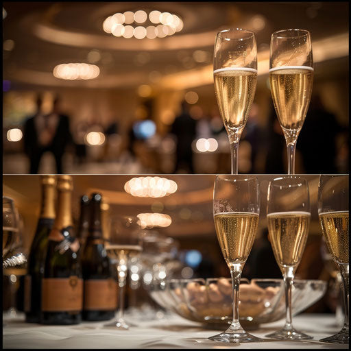 Elegance of a high-end corporate gala event