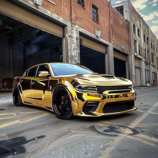 Golden charger hellcat