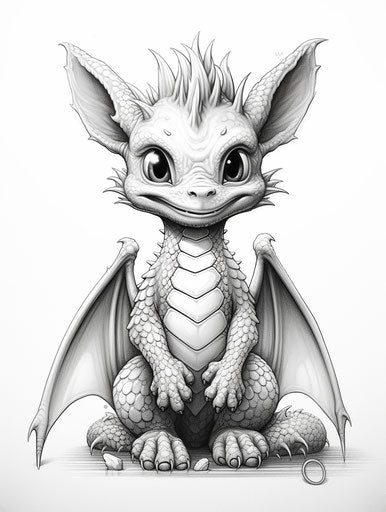 Dragon Ball Unicorn Baby Dragon Art Print 1 6x 4 inches