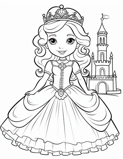 Princess Coloring Pages