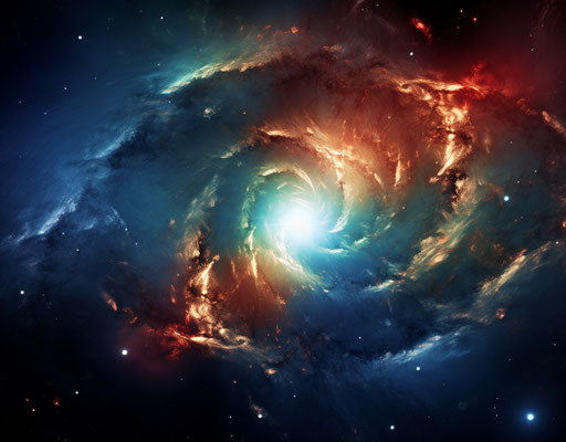 Galaxy in space spirals 32:25