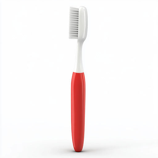 3D toothbrush in hyper-realistic style