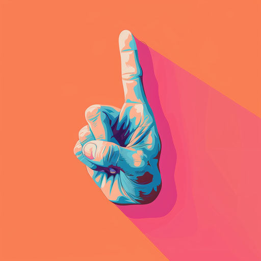 Peace illustration in photorealistic style on a flat random background