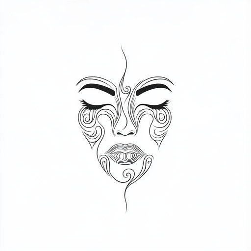 Maori Face Tattoo Tattoo Art Kit