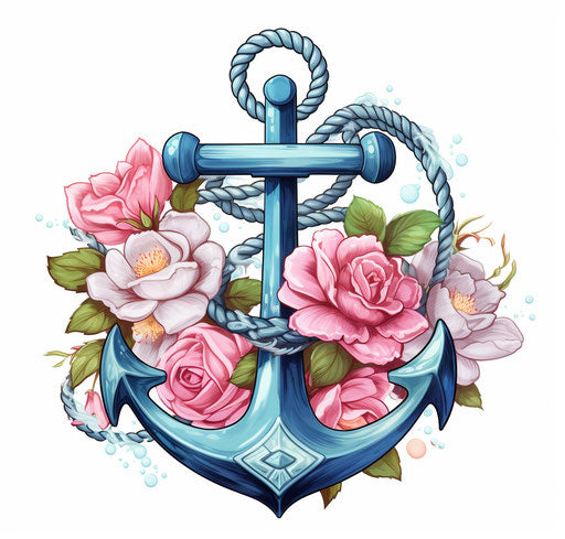 Anchor Image in Imressive Style: Vector Clipart in 4K
