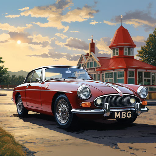 Classic British sports car from 1968