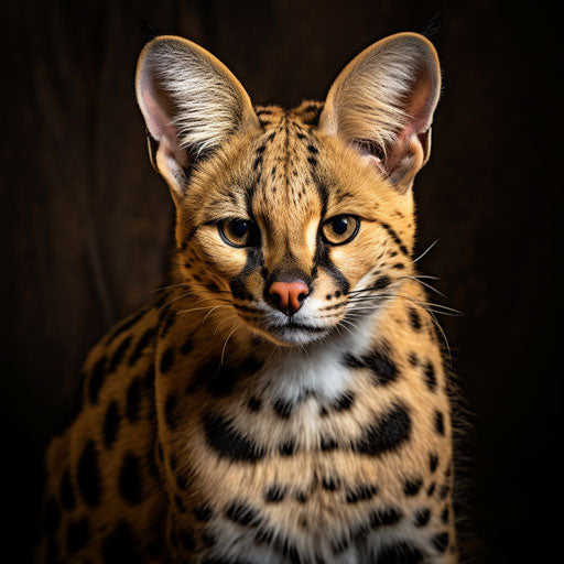 A serval cat
