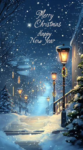 Essential Merry Christmas And Happy New Year Caricature Clipart for Modern Marketing