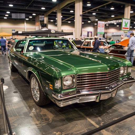 1976 Malibu Classic converted to electric at green tech expo