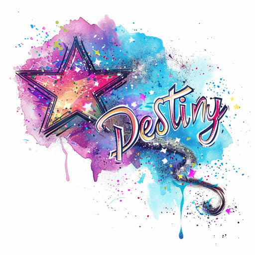 Shooting star with dust trail