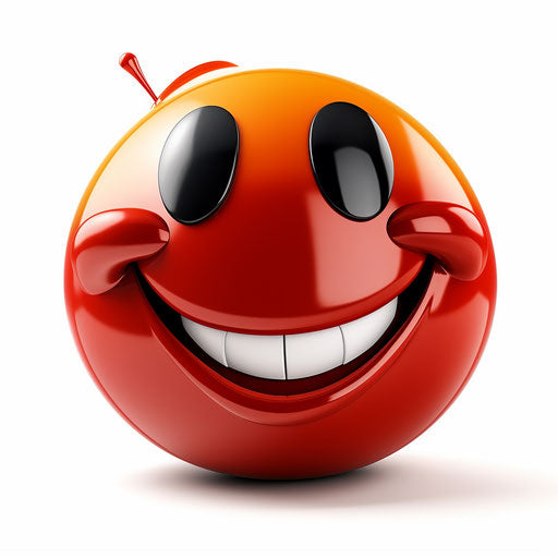 Smiley clipart in the style of Chiaroscuro Art