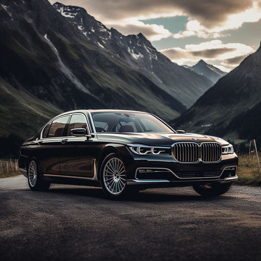 Classic restyling of the BMW 7 series