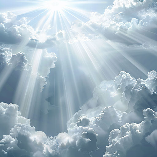 Metallic silver background anchors realistic heaven clipart